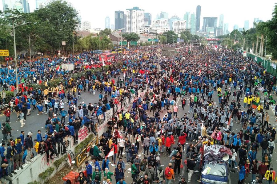 Jakarta social political walk